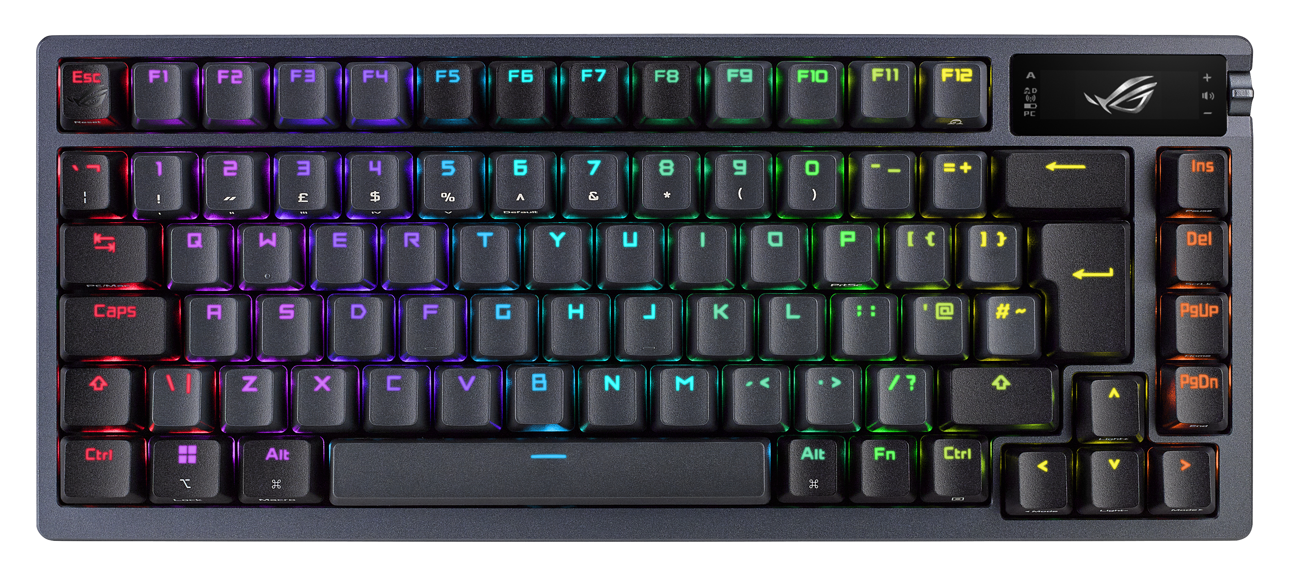 ASUS ROG Azoth - Tastatur - 75 %, Hotswap-fähig