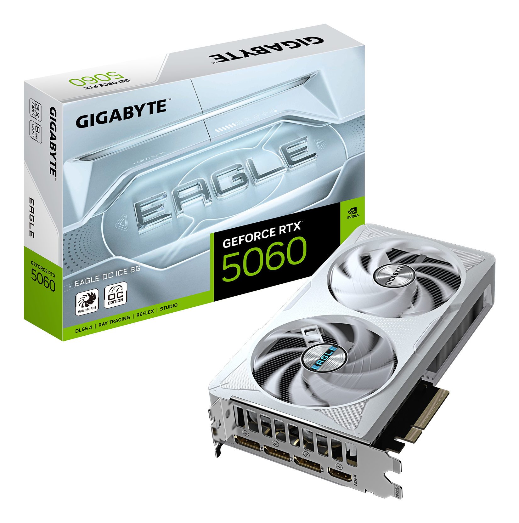 RTX 5060 8GB GIGABYTE EAGLE OC ICE GDDR7