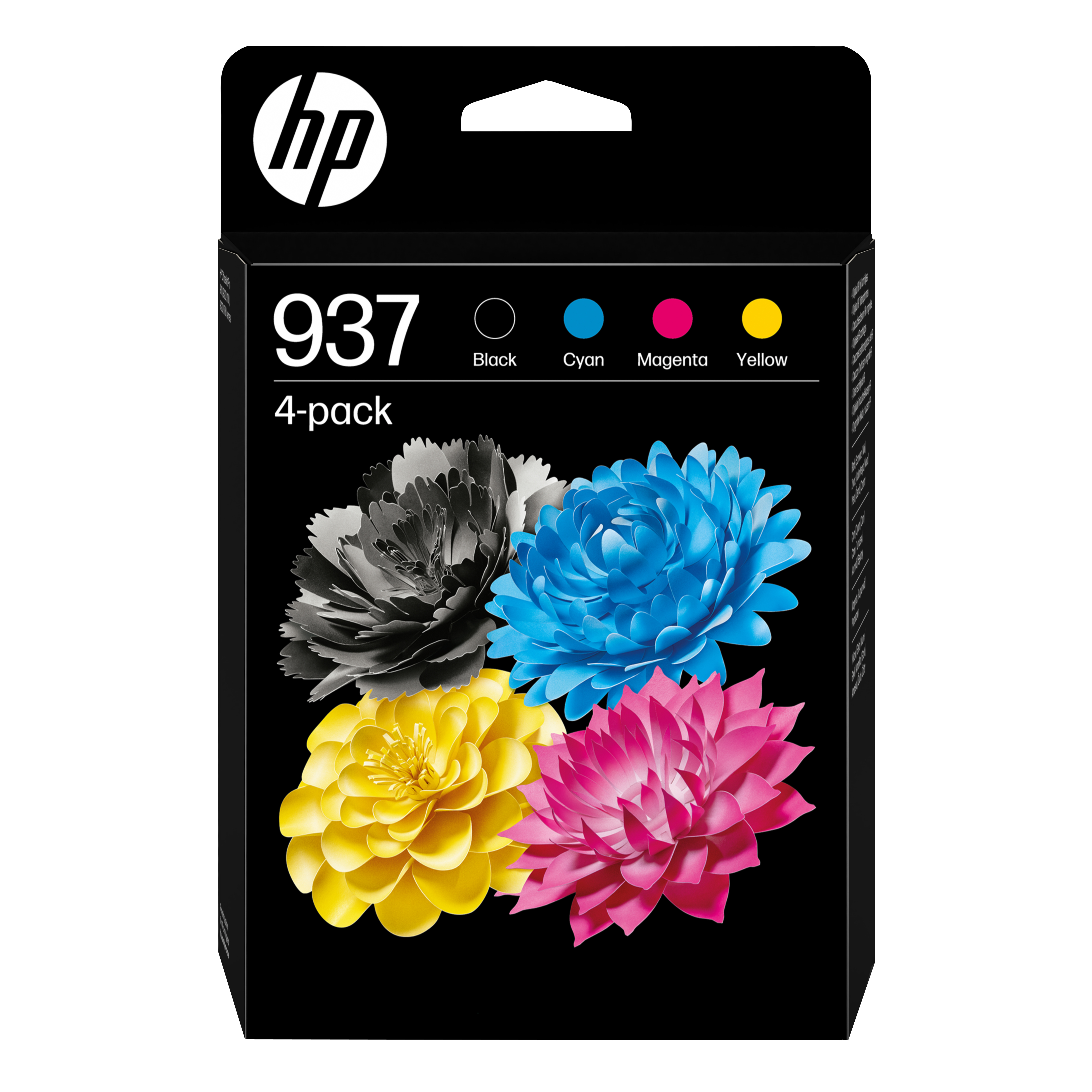 HP 937 Cmyk Original Ink  Cartridge 4-Pack