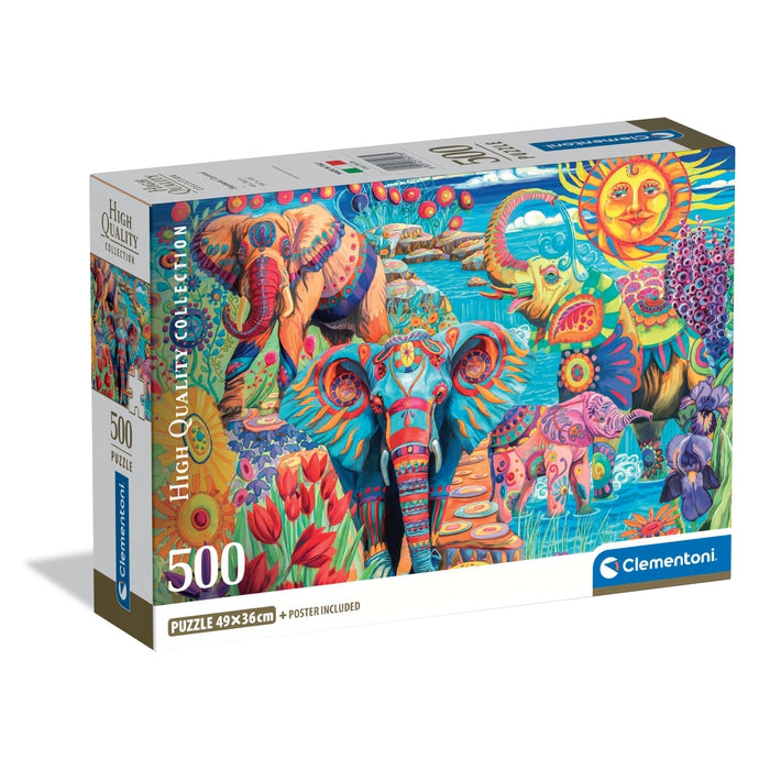 500 pcs. CB HQC Elephants Carnival