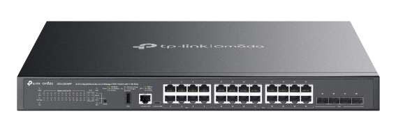 TP-Link Omada SG5428XMPP 24-Port stack. Lite L3 mgd. PoE++ Switch 10G