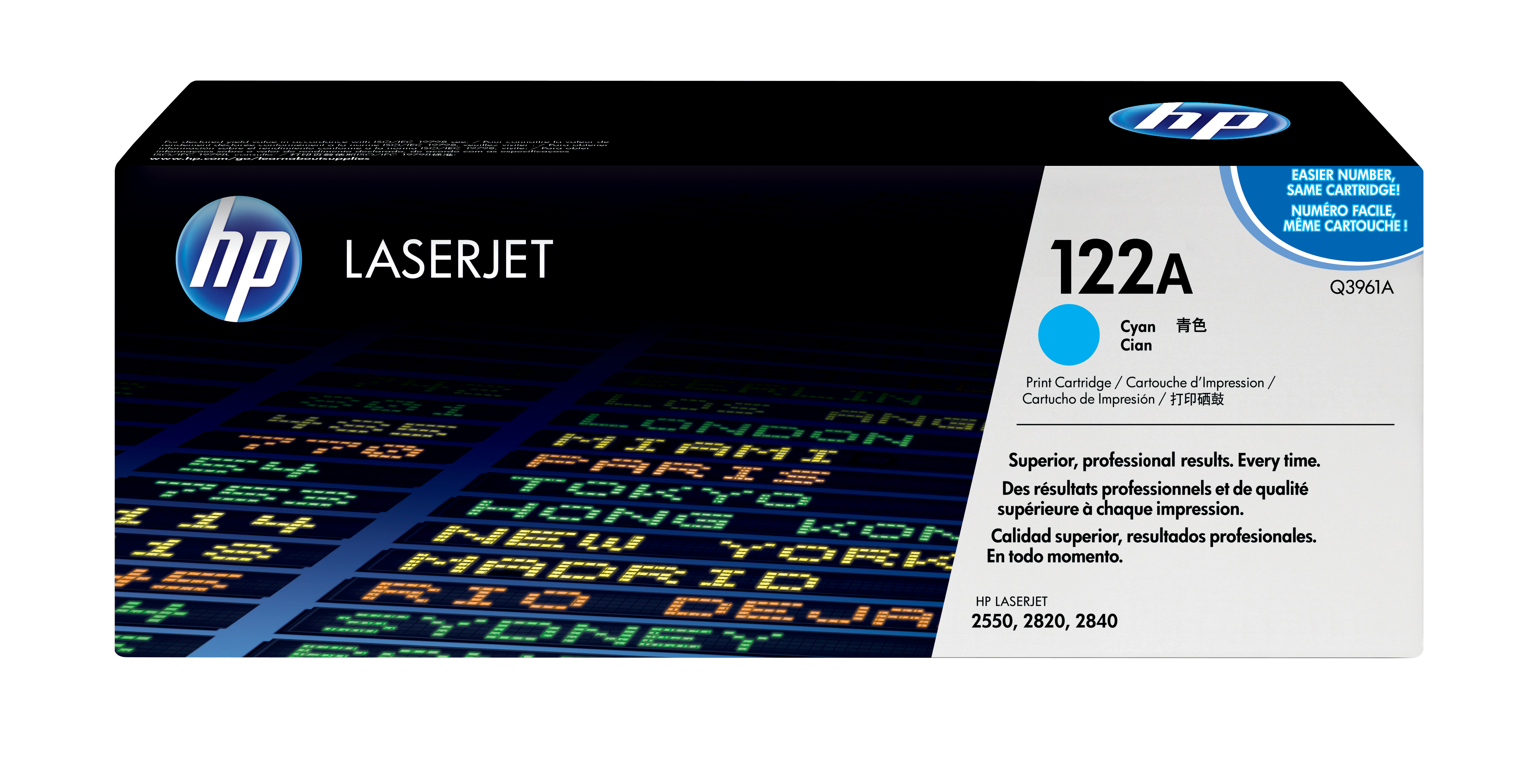 HP 122A - cyan - original - LaserJet -