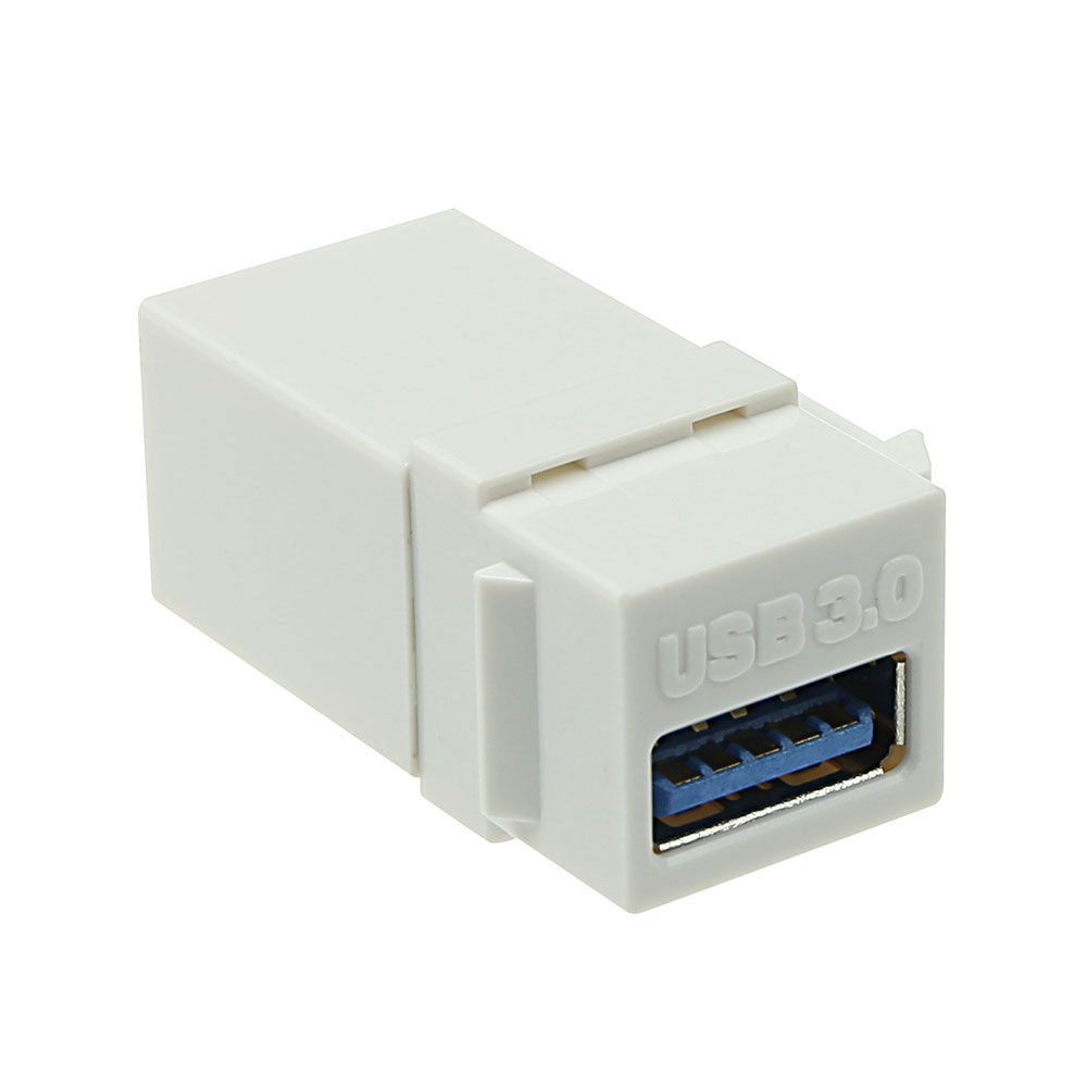 Keystone coupler USB-A female-female
