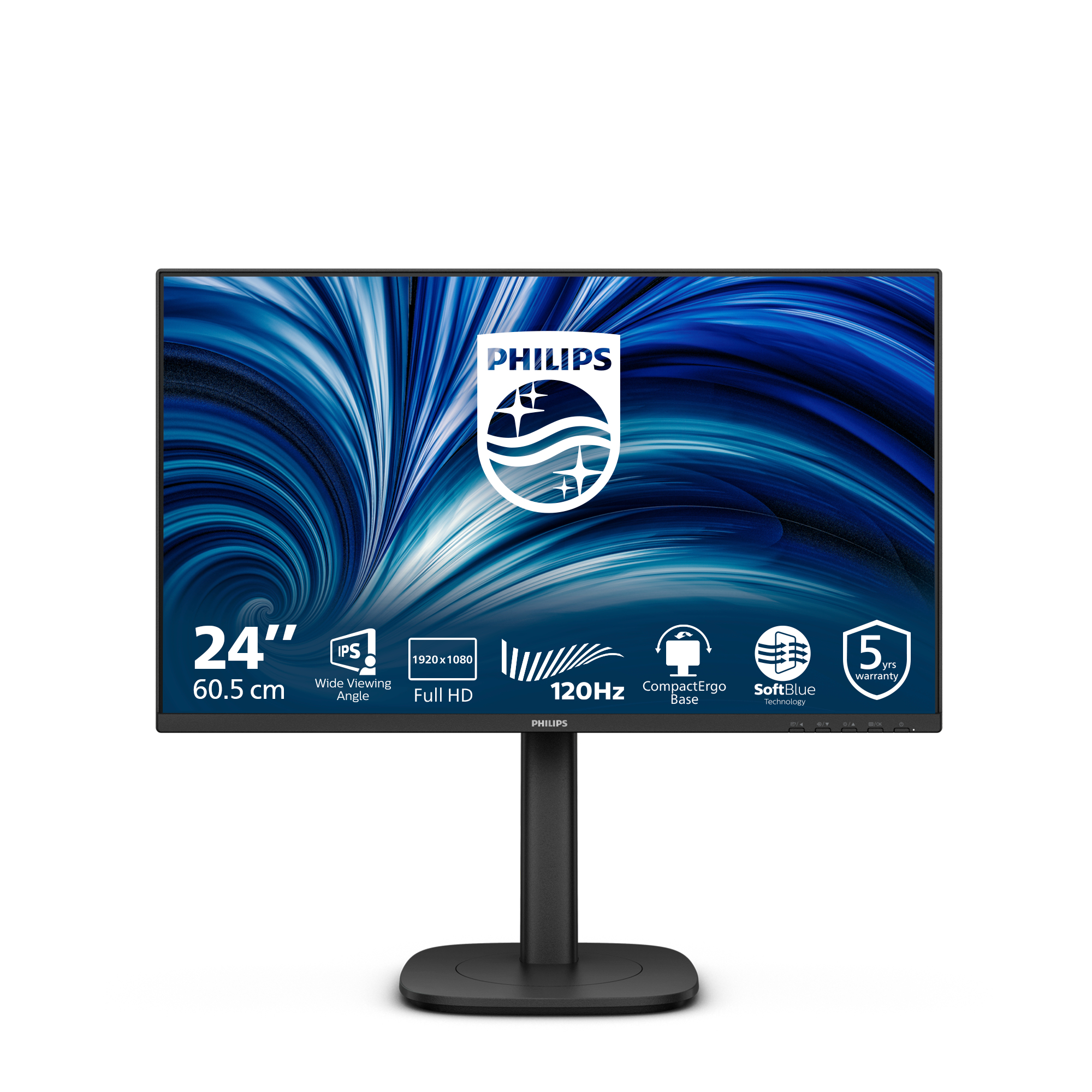 Philips 24B2N3200J skærm - WLED - 24"
