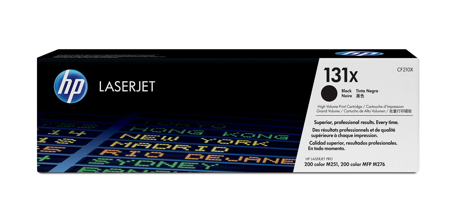 HP 131x - Højtydende - sort - original