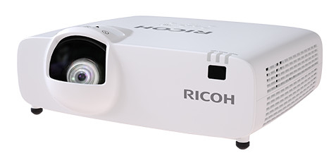 Ricoh PJ WUL5A40ST 16:10 WUXGA (1920x1200) 3LCD Laser 4500 ANSI Lumen HDMI RJ45 Speaker