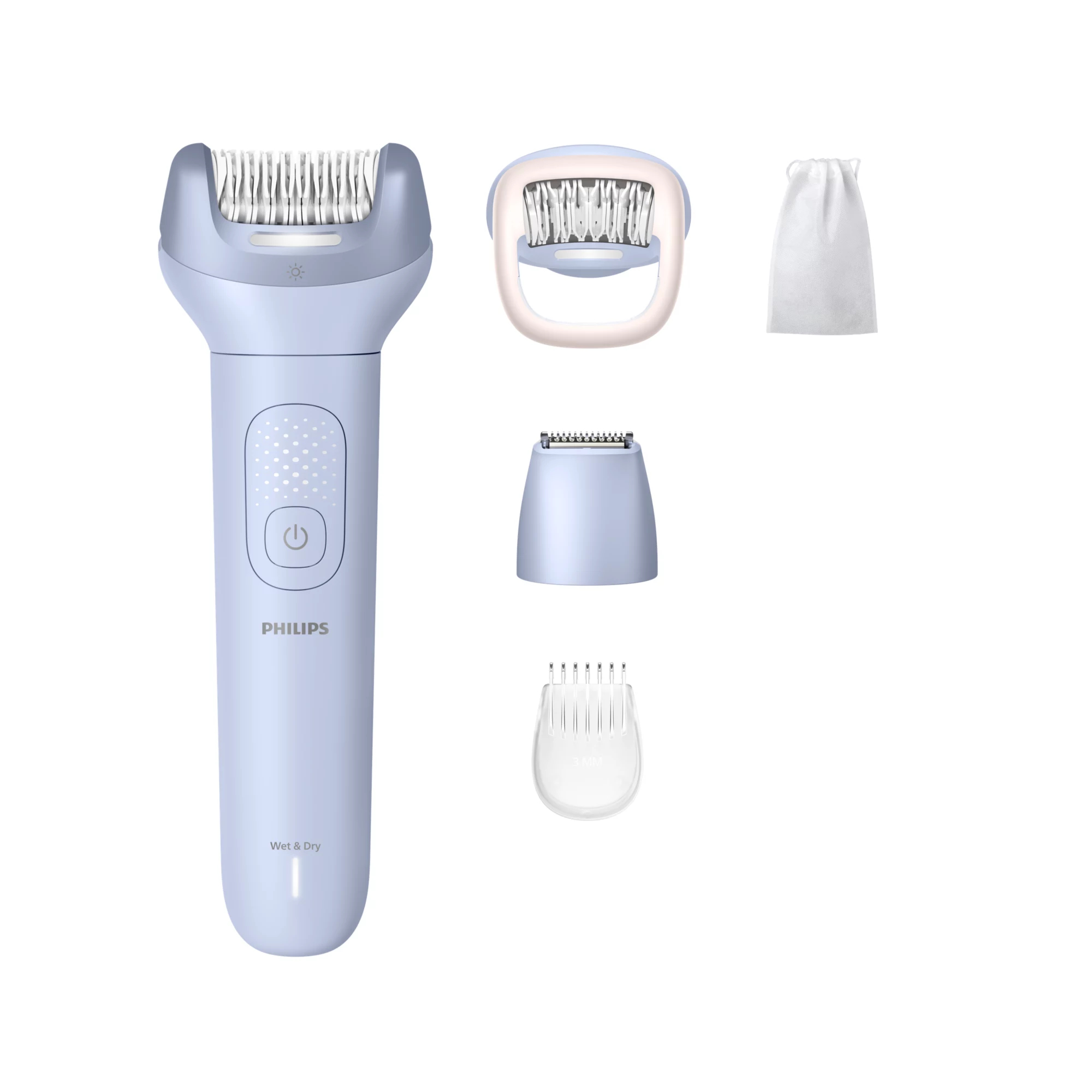 Philips 8000 Series BRE711 Epilator Blå