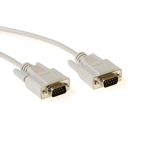 Serial printer cable 9 pin D-sub male - 9 pin D-sub male 1.80 m