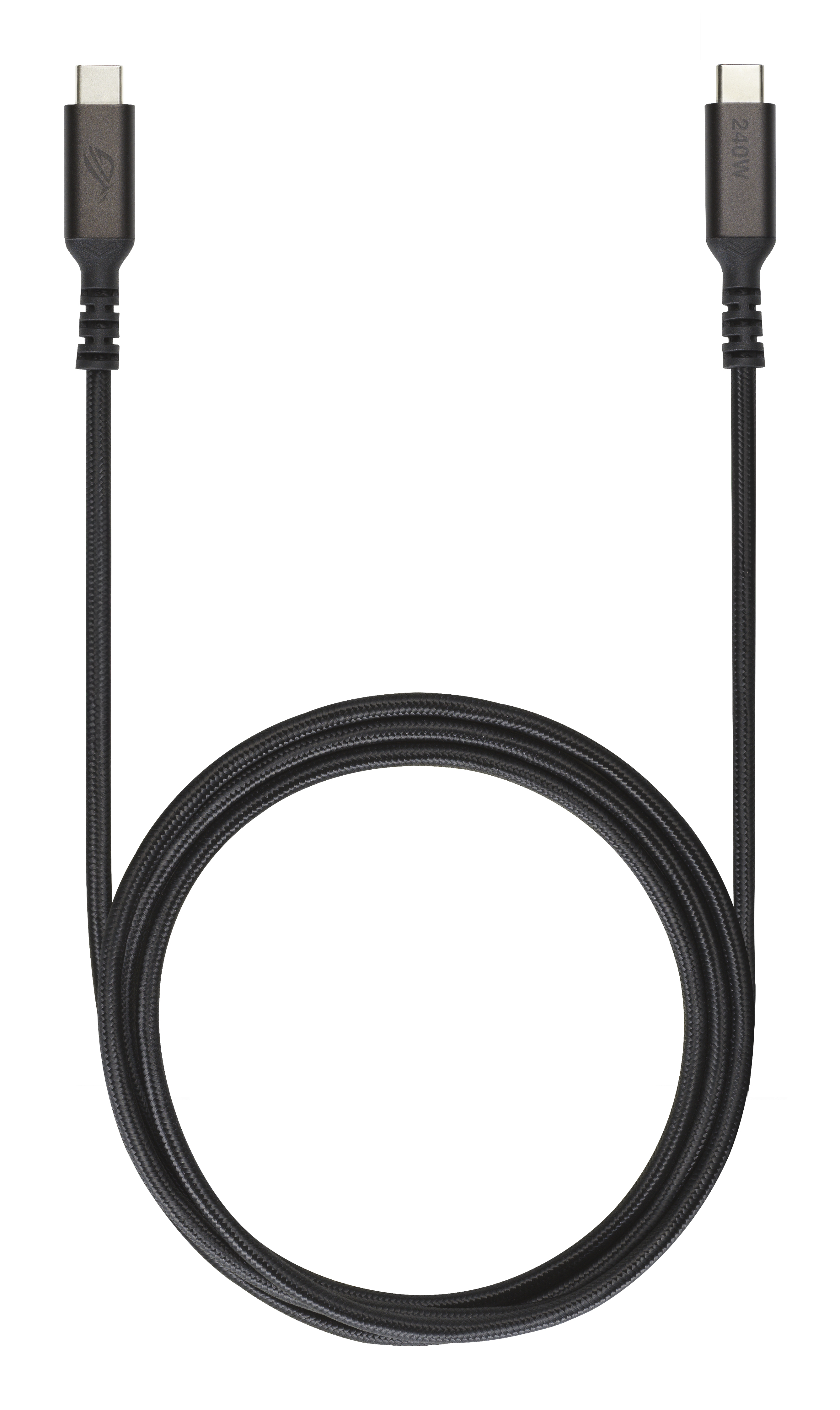 N Asus USB 2.0 Kabel LCR50 5A, USB-C Stecker > USB-C Stecker (schwarz, 1,5 Meter, 240 Watt Ladeleistung)
