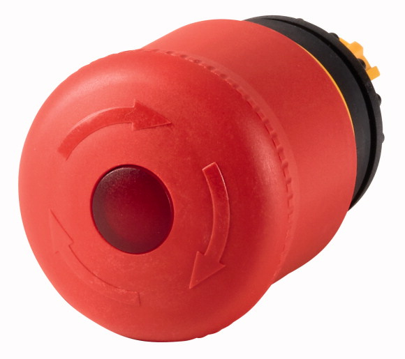 EATON M22-PVLT NOT-HALT/AUS-Taste 263469 d38mm drehentriegelt beleuchtet 263469