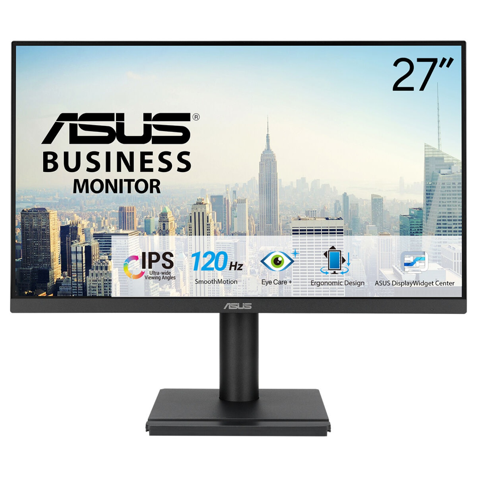 LCD ASUS 27"" VA279QGSE Business Monitor 1920x1080p IPS 120Hz Ergonomic Design