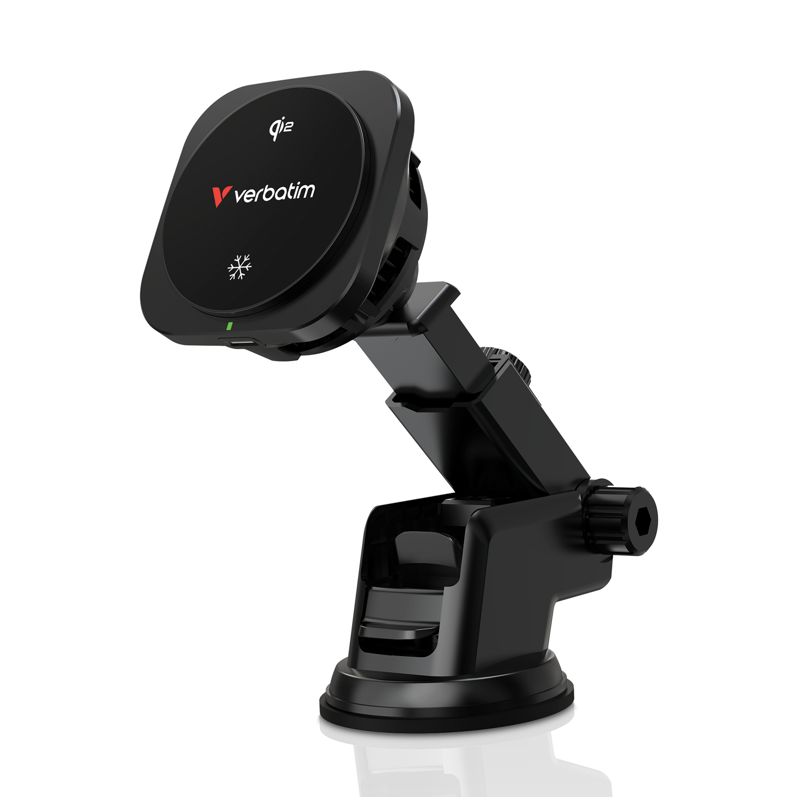 VERBATIM Charge ´n´ Drive Qi2 - magnetisches kabelloses Autoladegerät