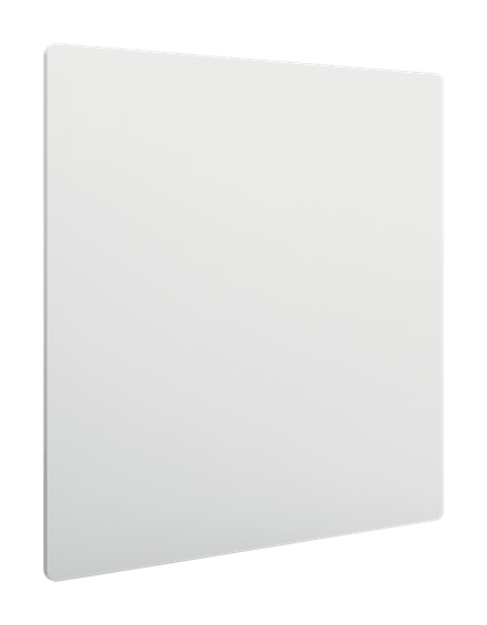 WB tavle magnetisk rammeløs stål 45x45