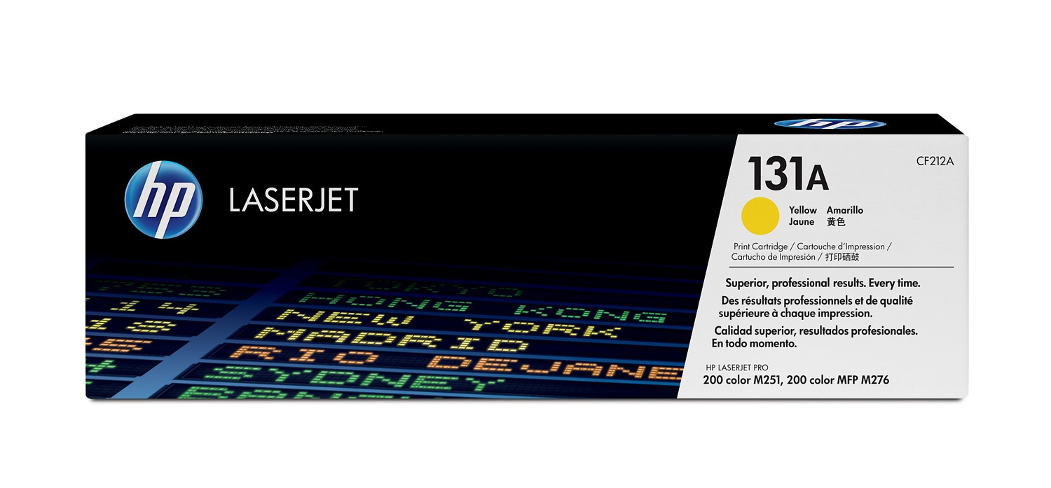 HP Toner 131A Yellow LJ Pro 200 Color M251 Color MFP M276 series 1800 Seiten