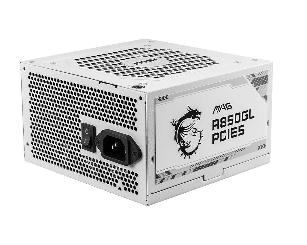 PSU MSI MAG A850GL PCIE5 WHITE