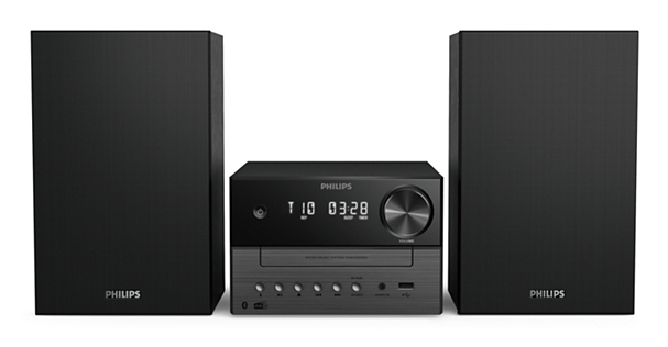 Philips 3000 series TAM3505M2/12 stereoanlæg Home audio micro system 20 W Sort