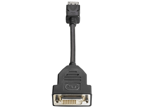 DisplayPort male to DVI-D female adapter