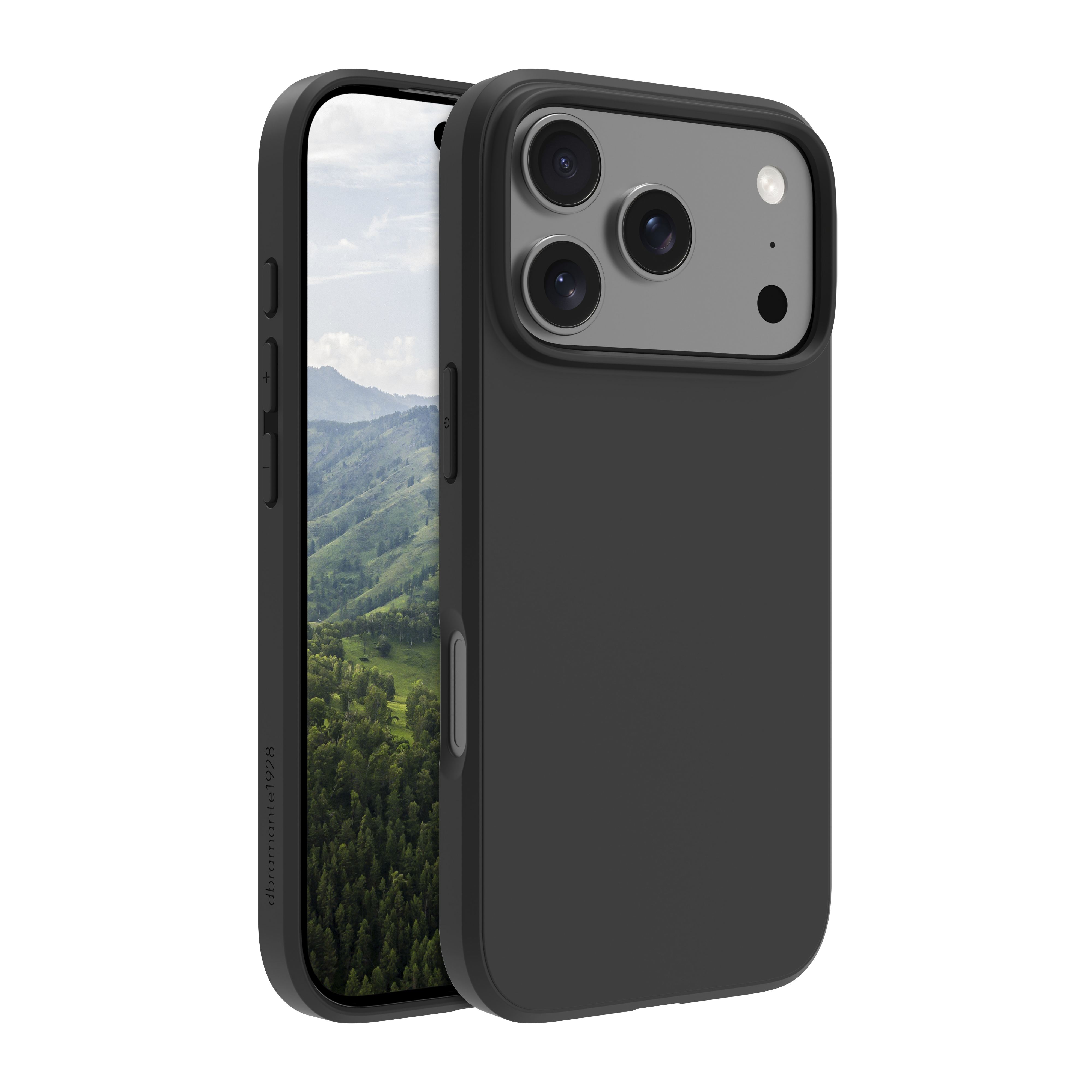 dbramante1928 Nuuk - Hintere Abdeckung fr Mobiltelefon - Bulk - Kunststoff - Schwarz - fr Apple iPhone 17 Pro