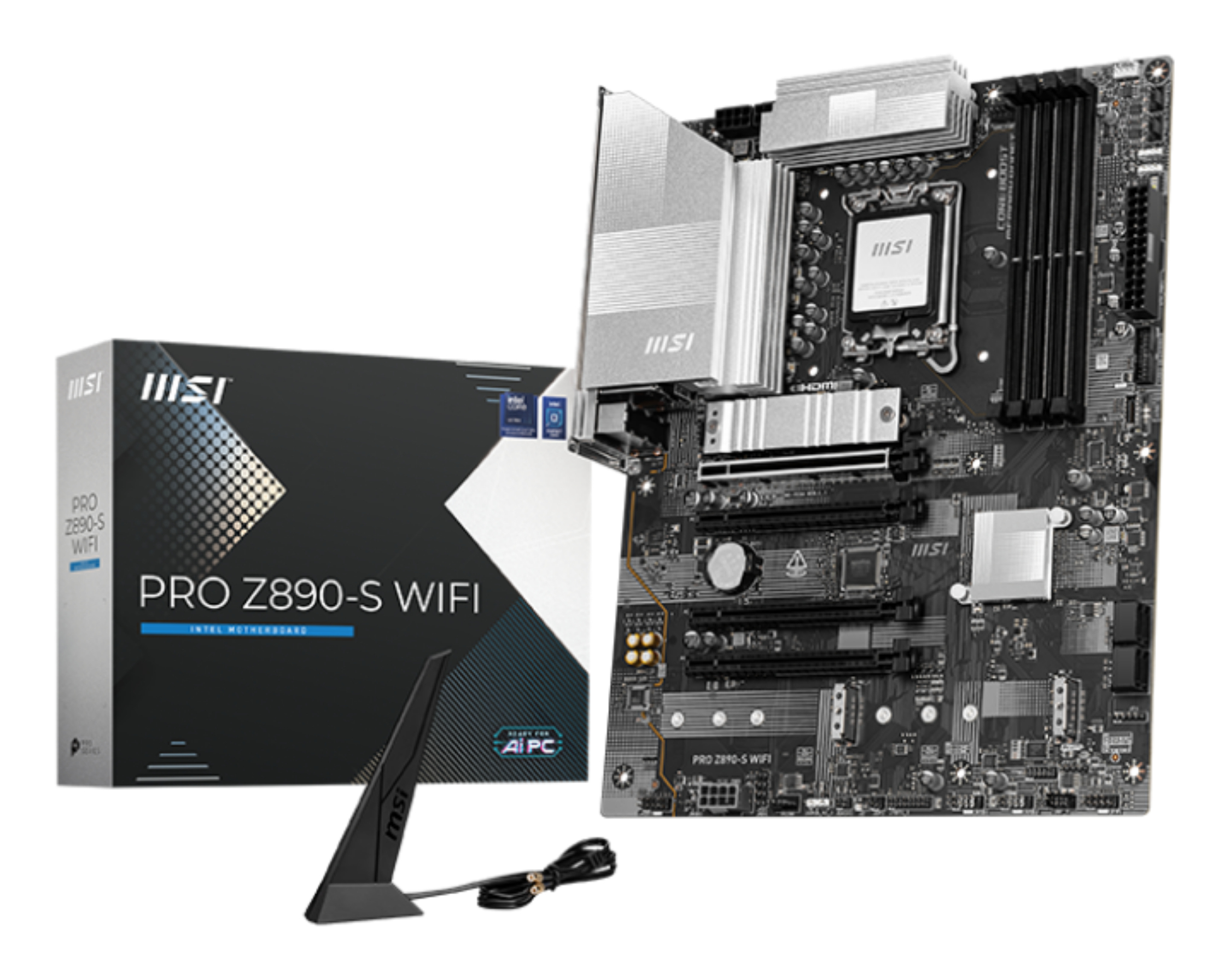 MSI PRO Z890-S WIFI ATX LGA1851 sokkel Intel Z890