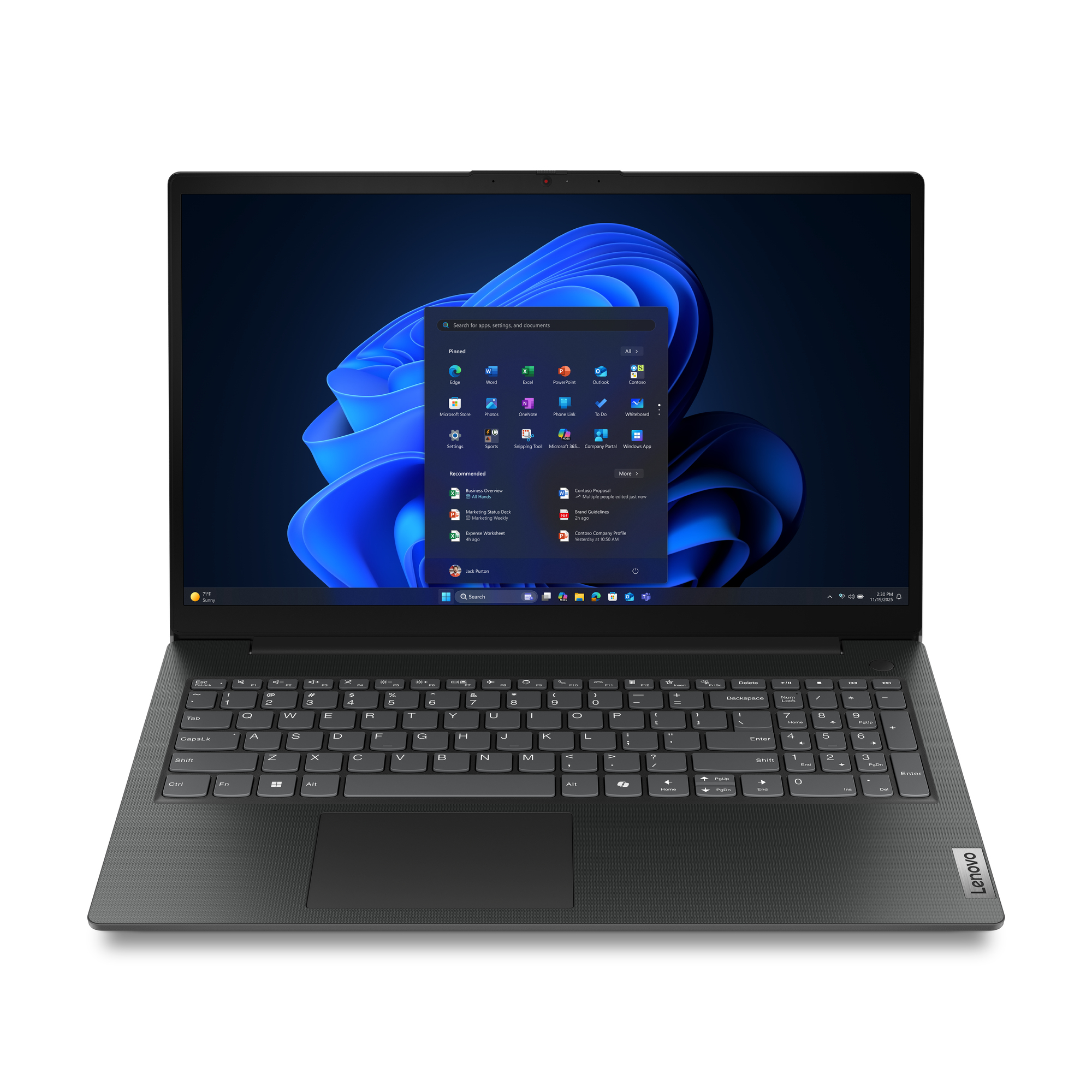 Lenovo V15 G6 ITN 15.6 1920 x 1080 (Full HD) N100 8GB 256GB Intel UHD Graphics Ingen