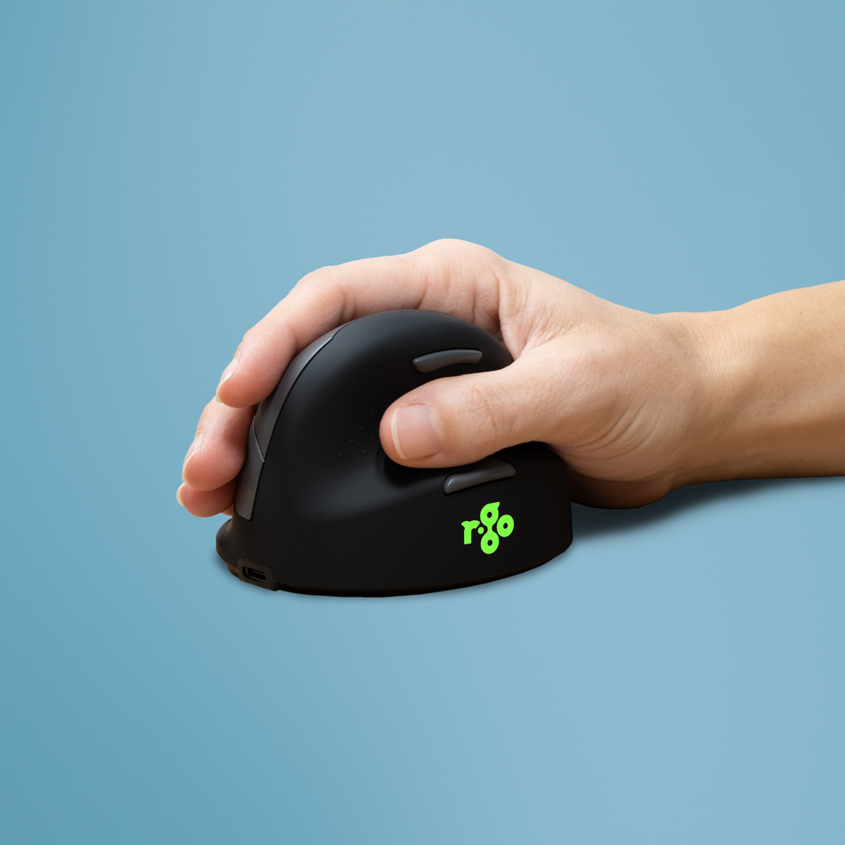 R-Go HE Mouse Ergonomisk mus, Stor (ov