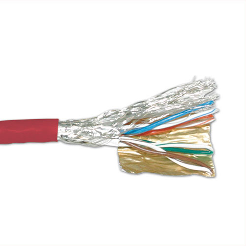 CAT6 S/FTP PVC stranded patch red 305 m