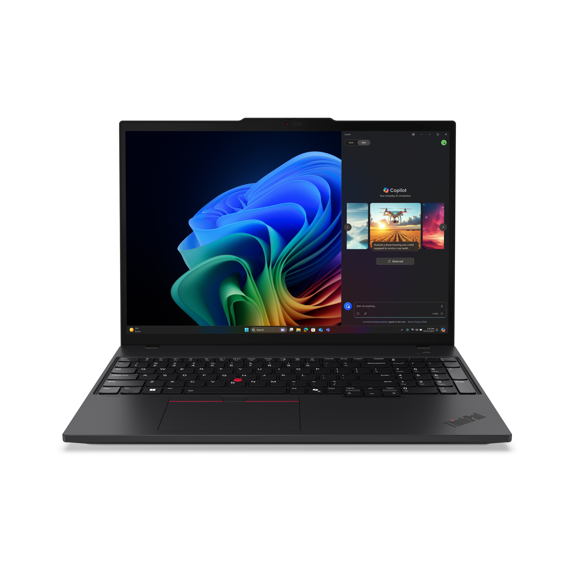 Lenovo ThinkPad T16 AMD G4 16" AI 7 350 64/1TB WUXGA W11P