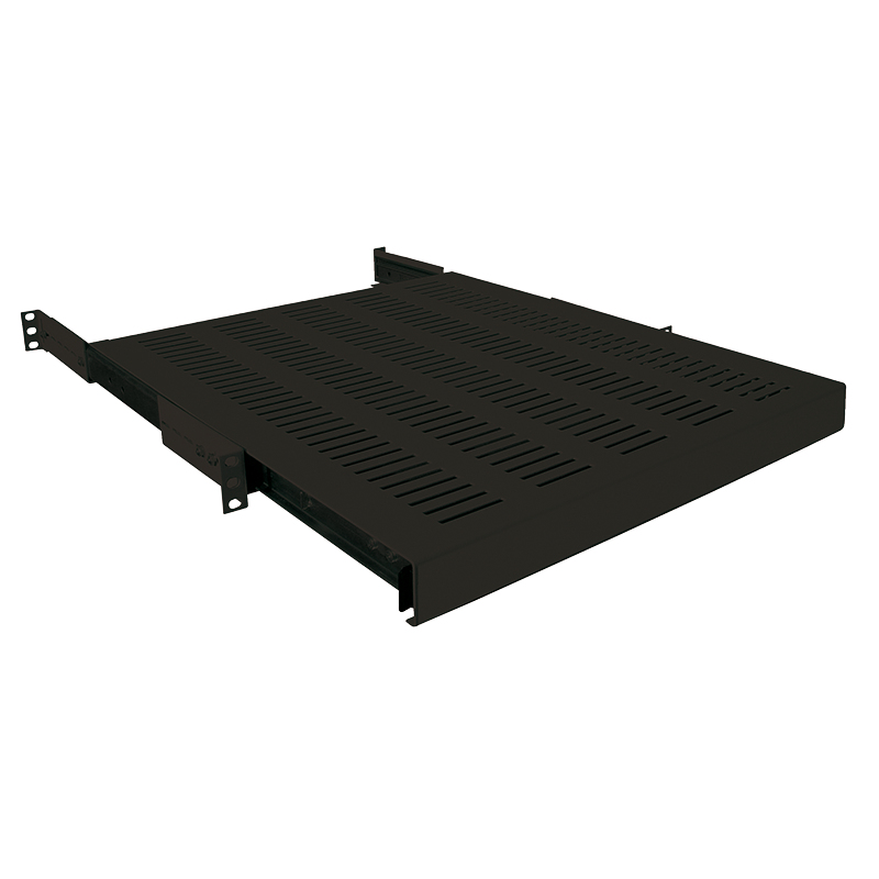 Logilink 19" Sliding Shelf for Racks with 1000mm depth, black