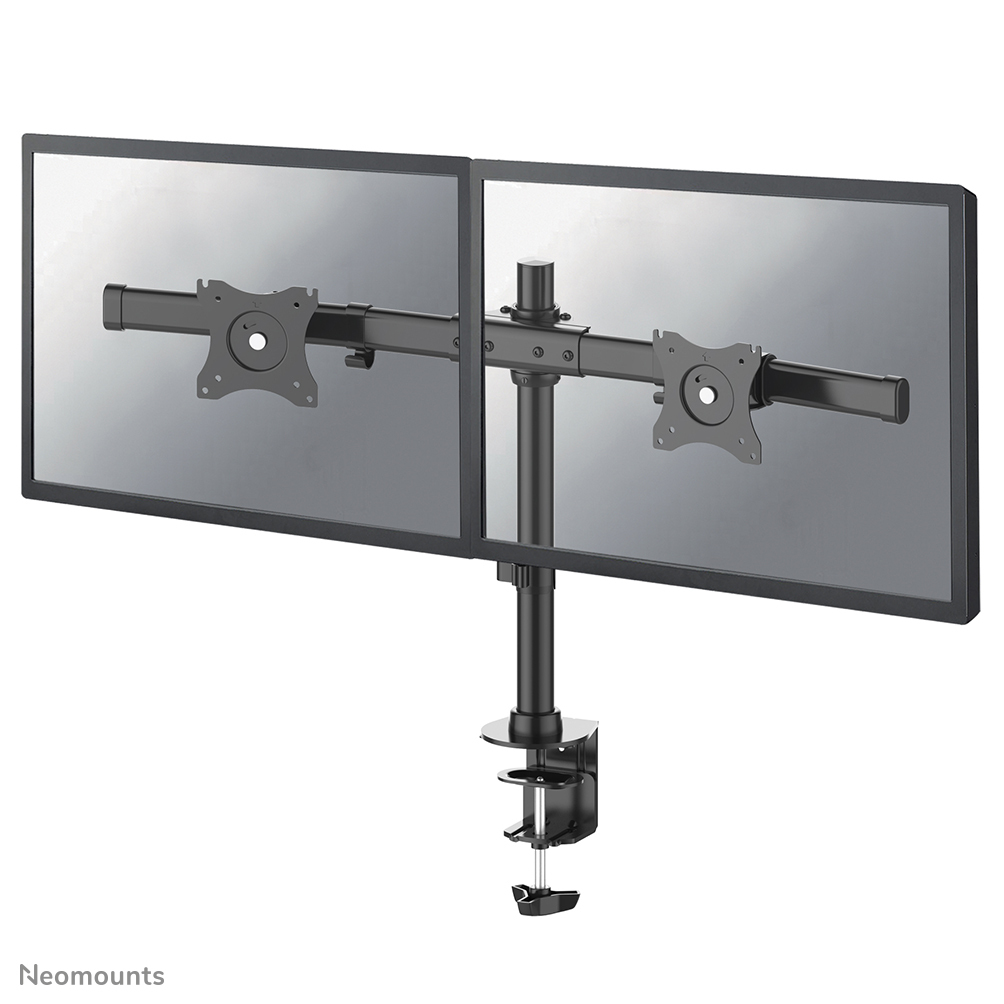 Neomounts FPMA-DCB100DBLACK Tischhalterung für zwei Flachbildschirme bis 27" (69 cm)