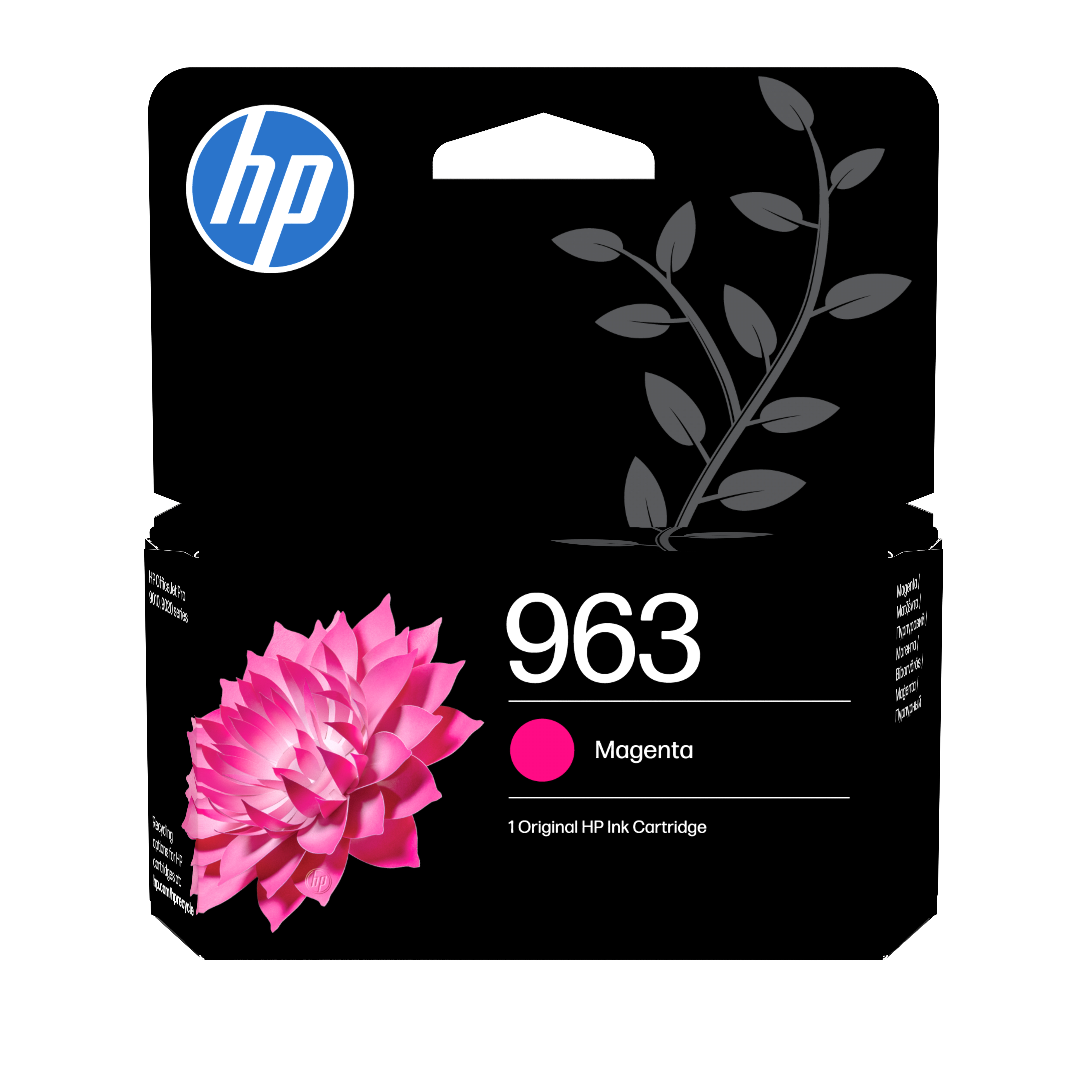 HP 963 - magenta - original - blækpatr