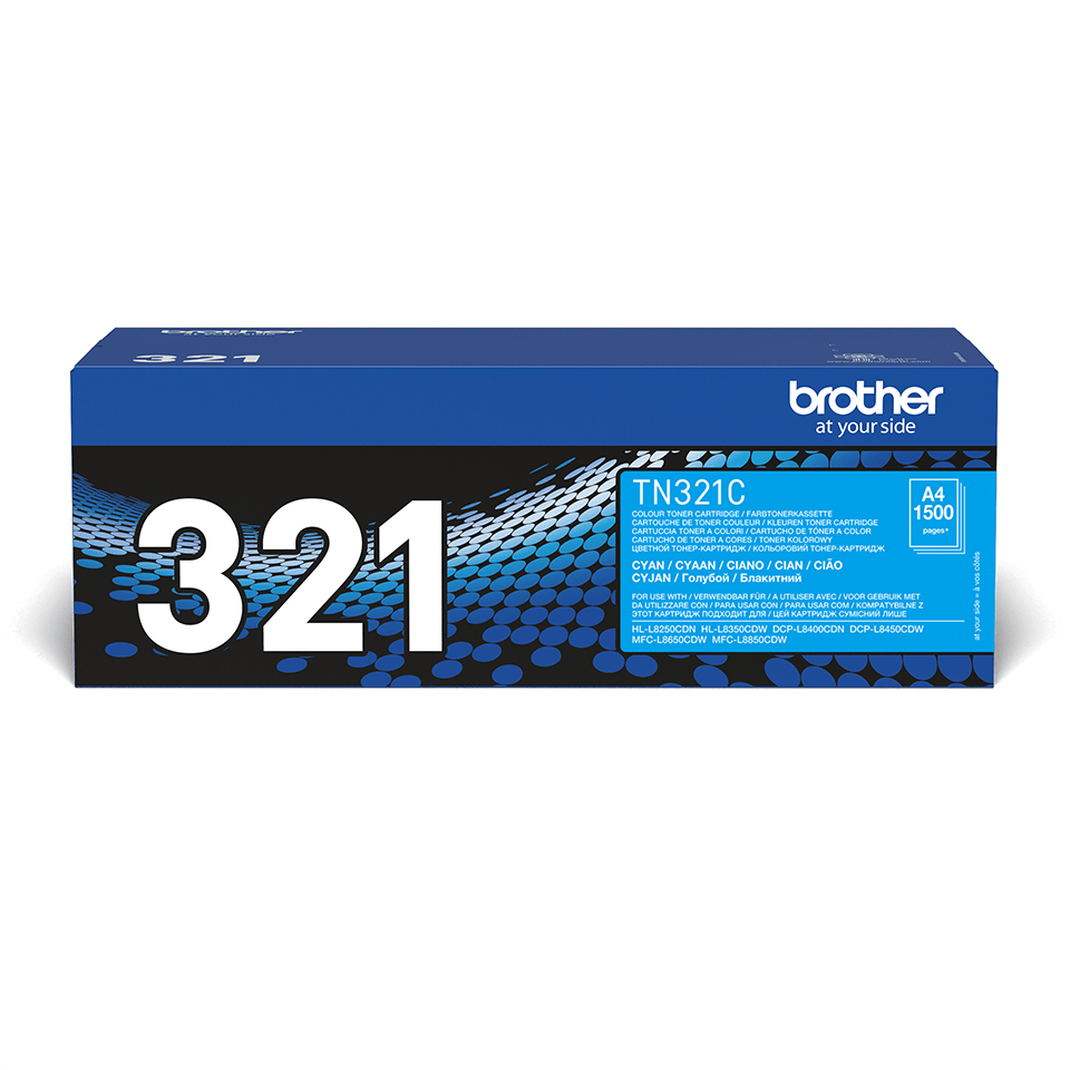 Brother Toner TN-321C | 1500Pages | Cyan