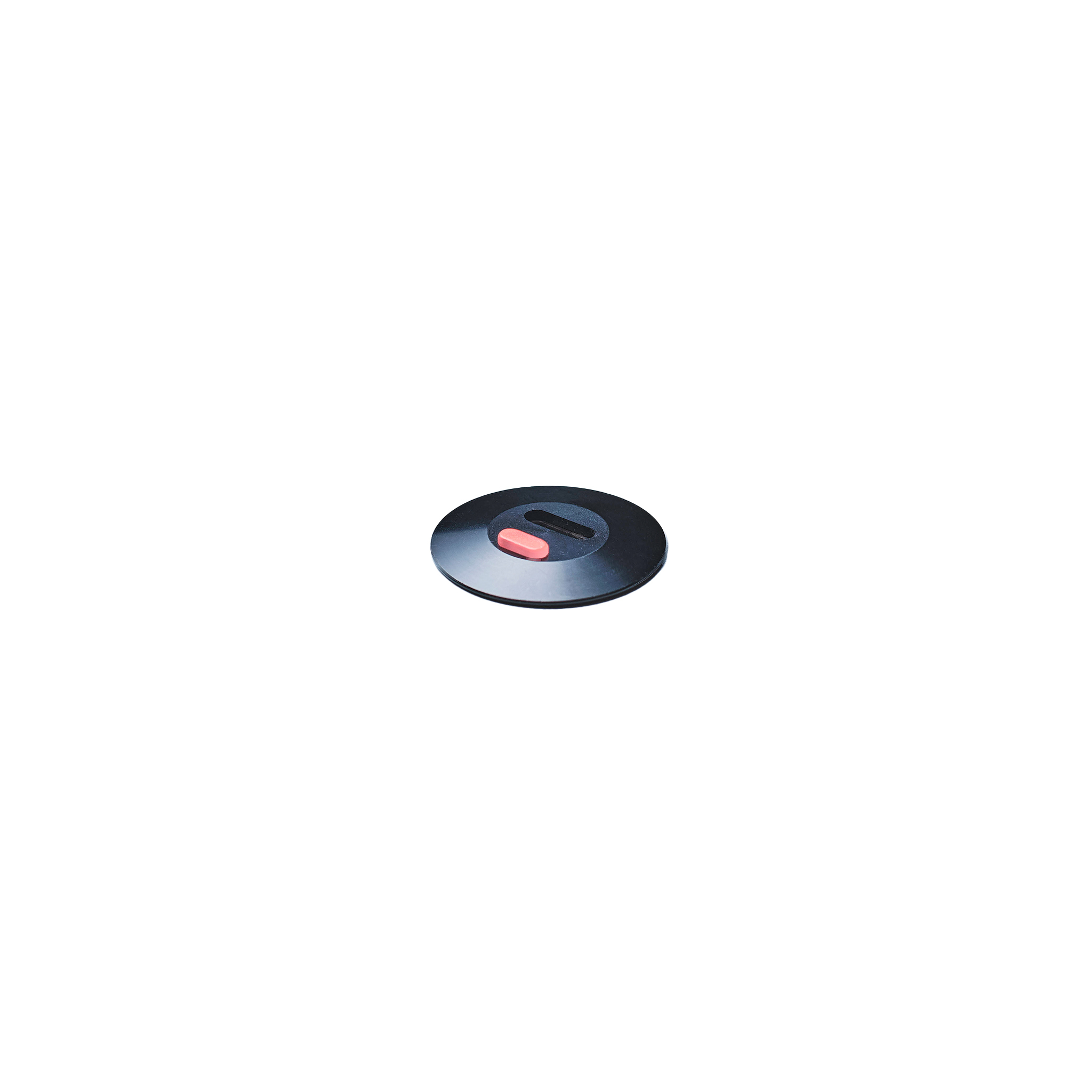 Ochno Socket with RGB Button | USB-C outlet w. locking screw 1m cable | Table, flush installed | Sort