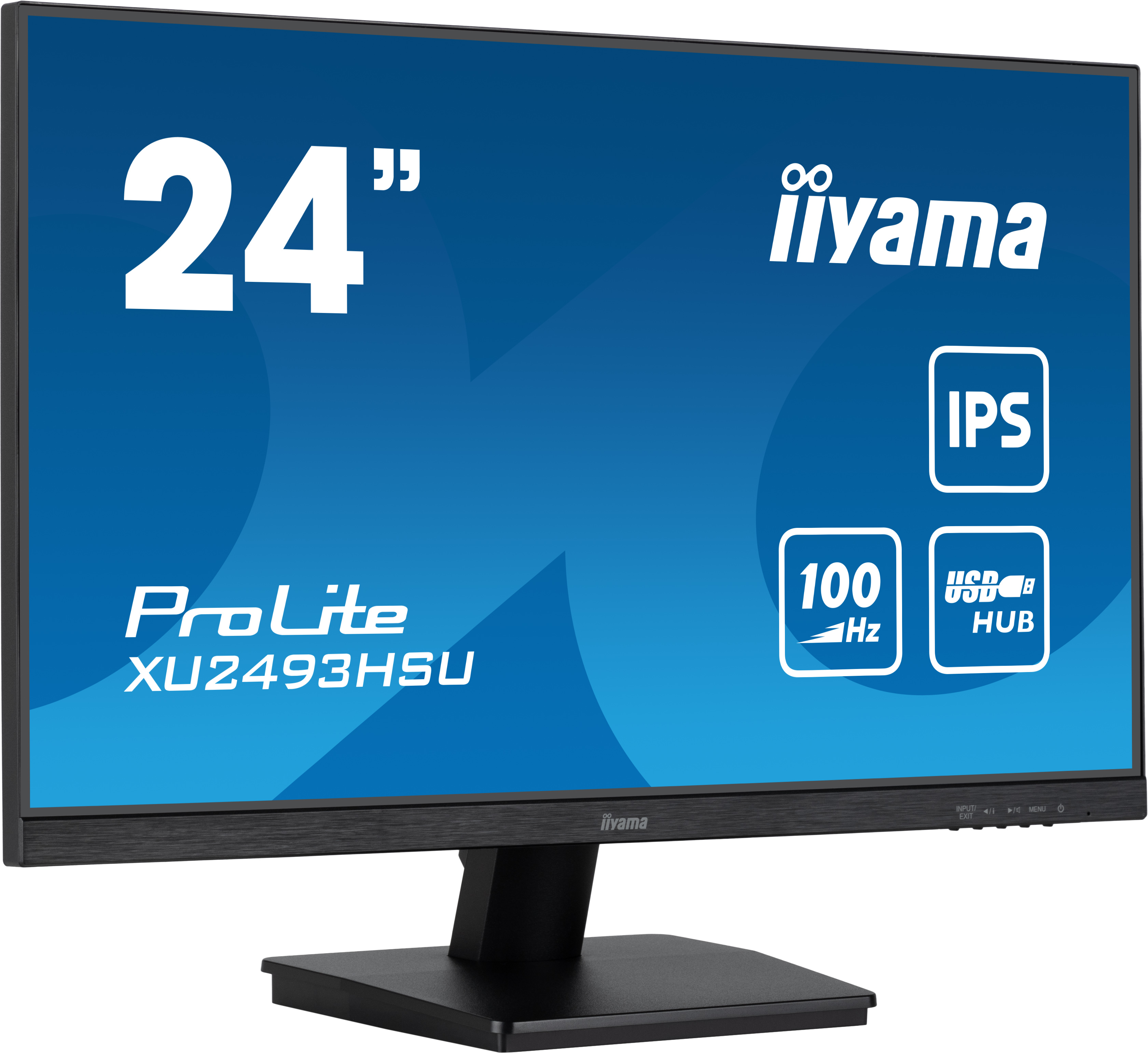 IIYAMA 60.5cm (23.8") XU2493HSU-B7 16:9 HDMI+DP+2xUSB IPS