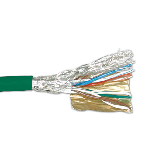 CAT6 S/FTP PVC stranded patch green 305 m