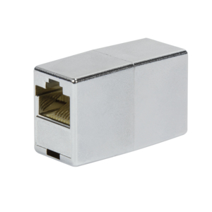 RJ45 Inline Coupler, Cat.5e, shielded, plastic housing