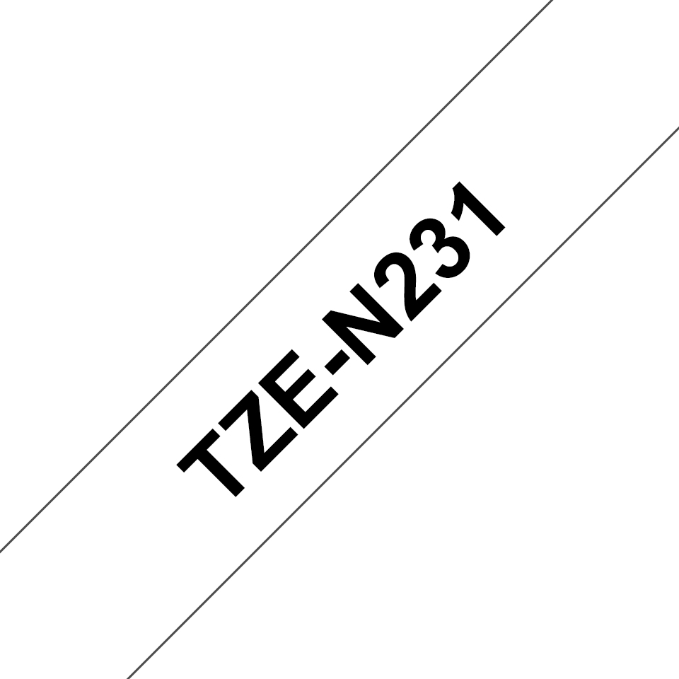 Brother TZe-N231 - bånd uden laminerin