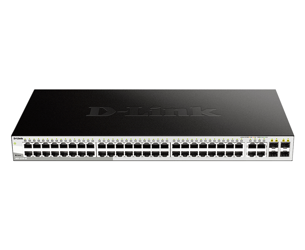 D-Link DGS 1210-52 - switch - 48 porte