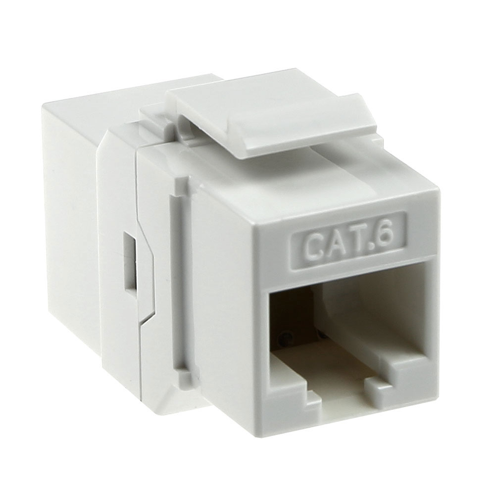 Keystone Coupler RJ-45 unshielded CAT6