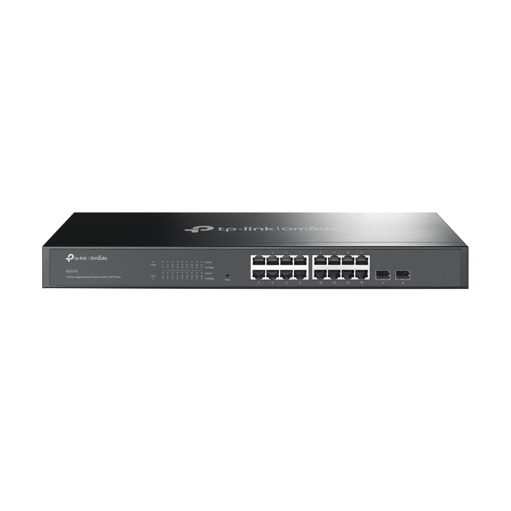 TP-LINK Omada 16-Port Gigabit Smart Switch with 2 Gigabit SFP Slots