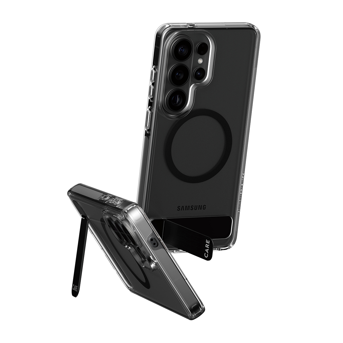 CARE Urban Explorer Case Clear w Kickstand/Qi Galaxy S26 Ultra