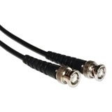 RG-58 patch cable black 50 Ohm 7,00 m