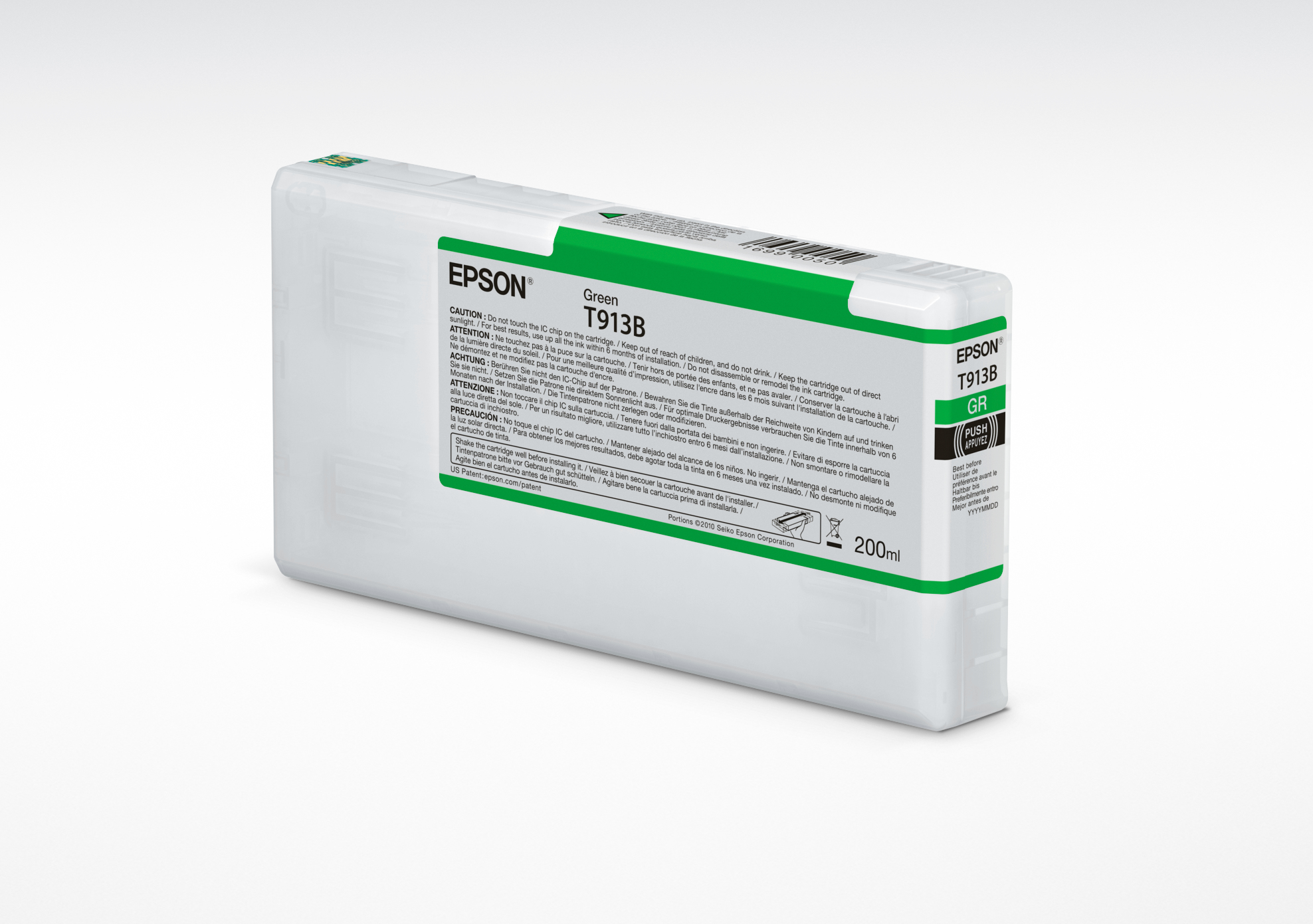 Epson T913B - grøn - original - blækpa