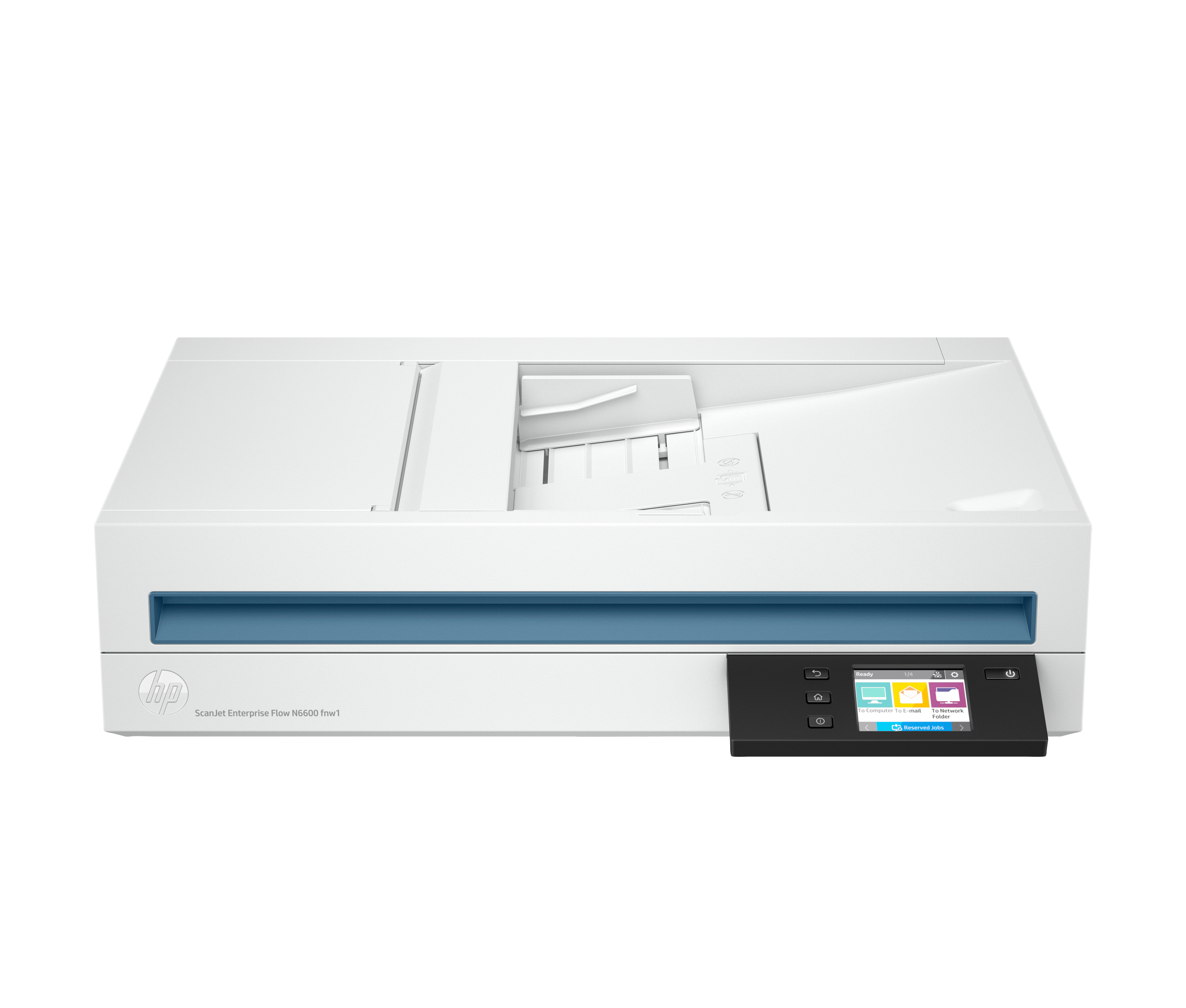 HP Scanjet Enterprise Flow N6600  Fnw1 Flatbed & Adf Scanner  1200 X 1200 Dpi A4 White