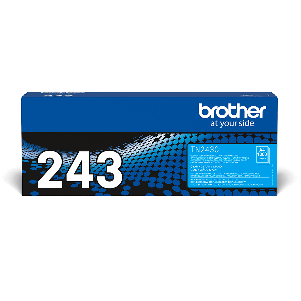 Brother Toner TN243C | 1000Sider | Cyan