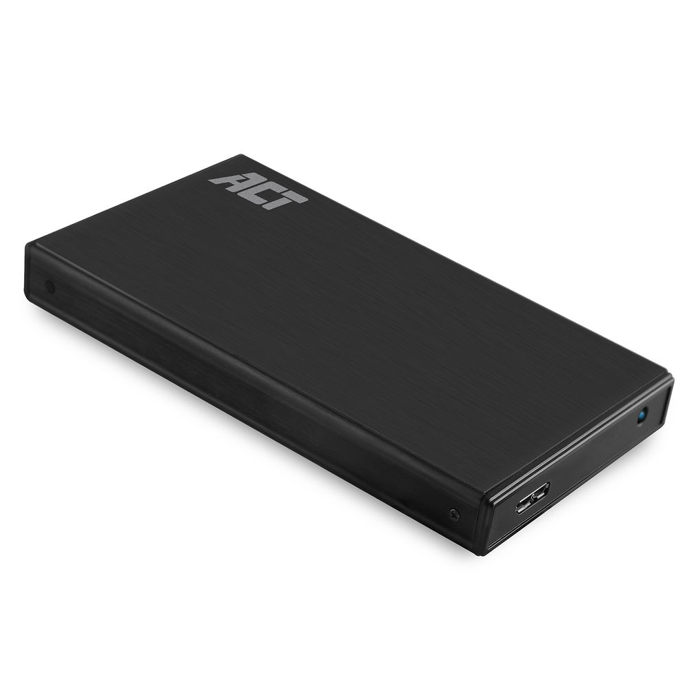 2.5 inch SATA hard drive enclosure, aluminium, USB 3.2 Gen1