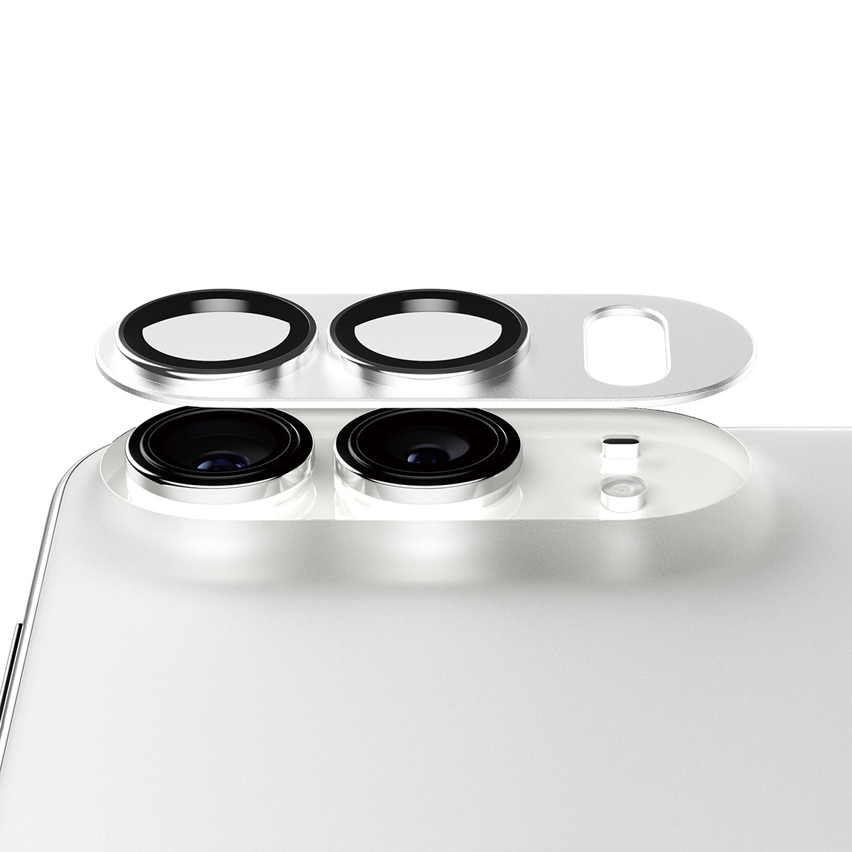 PanzerGlass Fender Camera Lens Protector silver iPhone 18 Fold