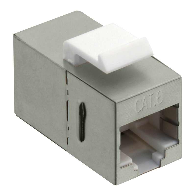Keystone Verbinder Cat.6 STP, 2xRJ45, metallized LogiLink