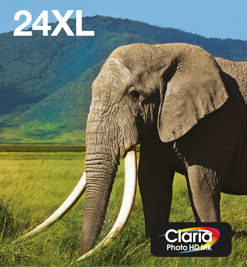 Epson Original Easy Mail Packing 24XL Elefant Druckerpatronen 6er Multipack BK/C/M/Y/LC/LM (C13T24384510)