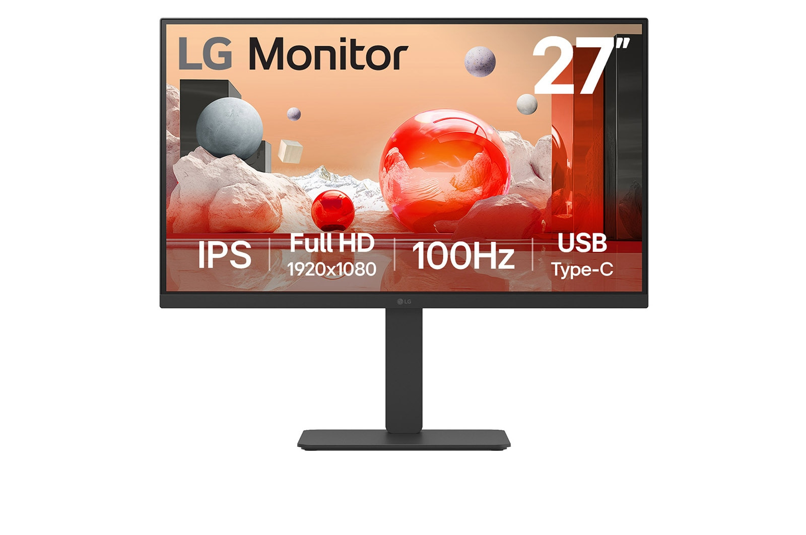 LG 27BA750-B 27 IPS 1920 x 1080 (Full HD) HDMI DisplayPort USB-C 100Hz