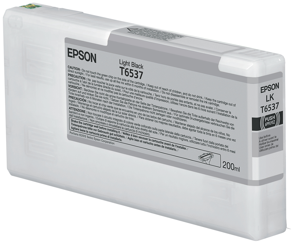 Epson - lys sort - original - blækpatr